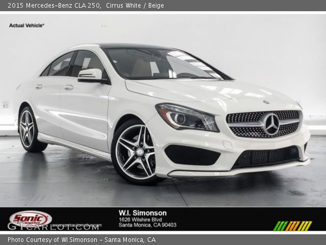 2015 Mercedes-Benz CLA 250 in Cirrus White