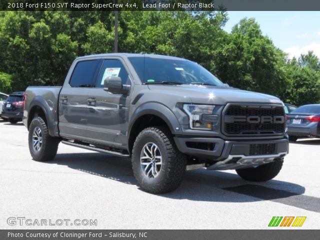 2018 Ford F150 SVT Raptor SuperCrew 4x4 in Lead Foot