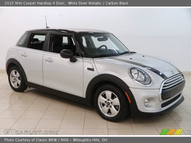 2015 Mini Cooper Hardtop 4 Door in White Silver Metallic