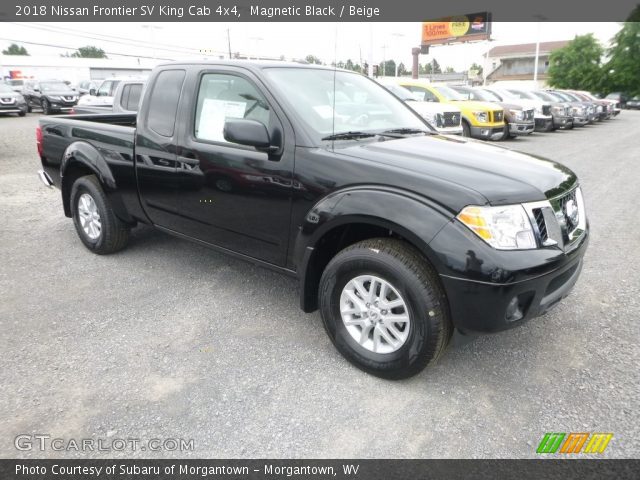 2018 Nissan Frontier SV King Cab 4x4 in Magnetic Black