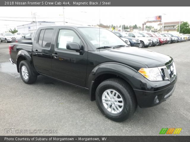 2018 Nissan Frontier S Crew Cab 4x4 in Magnetic Black