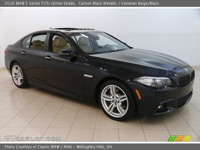 2016 BMW 5 Series 535i xDrive Sedan in Carbon Black Metallic