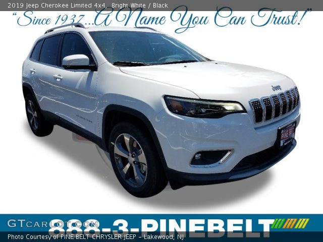 2019 Jeep Cherokee Limited 4x4 in Bright White