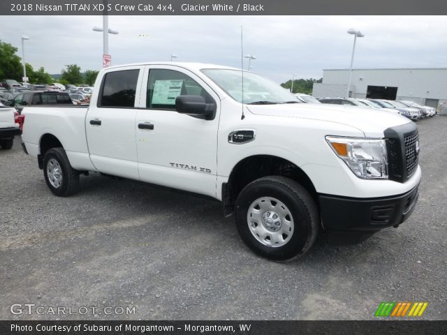 2018 Nissan TITAN XD S Crew Cab 4x4 in Glacier White
