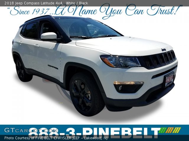 2018 Jeep Compass Latitude 4x4 in White