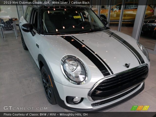 2019 Mini Clubman Cooper All4 in White Silver