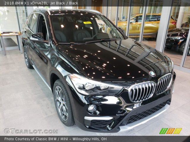 2018 BMW X1 xDrive28i in Jet Black