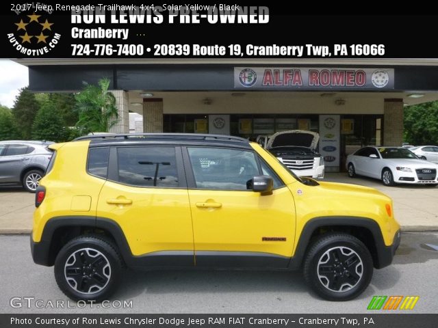 2017 Jeep Renegade Trailhawk 4x4 in Solar Yellow