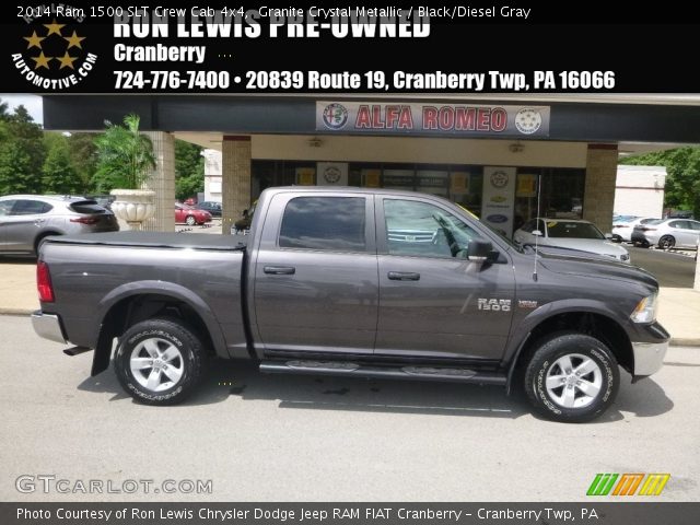 2014 Ram 1500 SLT Crew Cab 4x4 in Granite Crystal Metallic