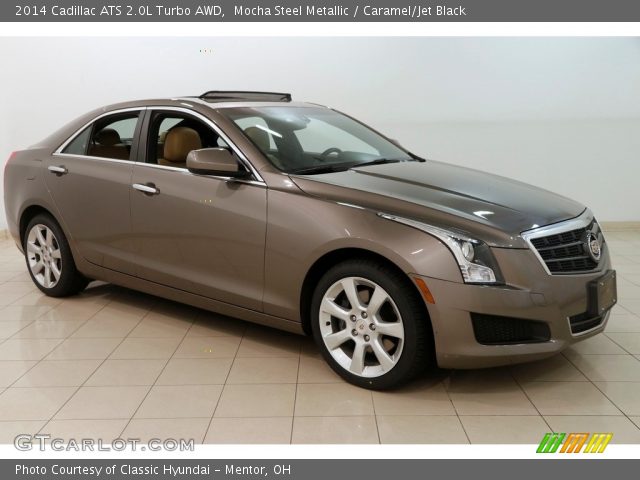 2014 Cadillac ATS 2.0L Turbo AWD in Mocha Steel Metallic