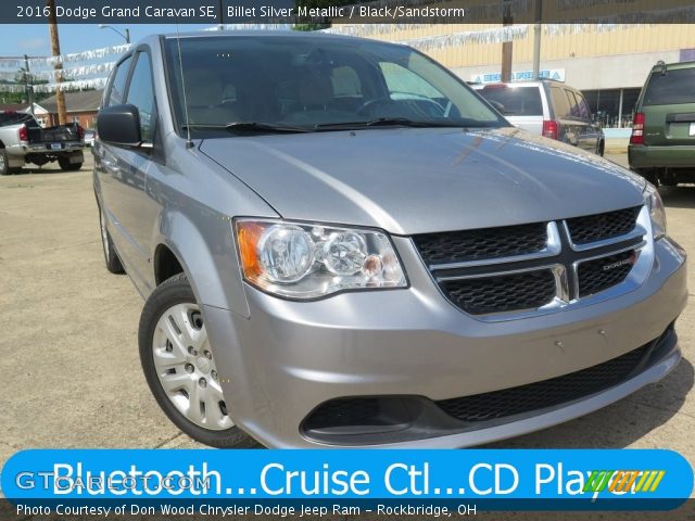 2016 Dodge Grand Caravan SE in Billet Silver Metallic