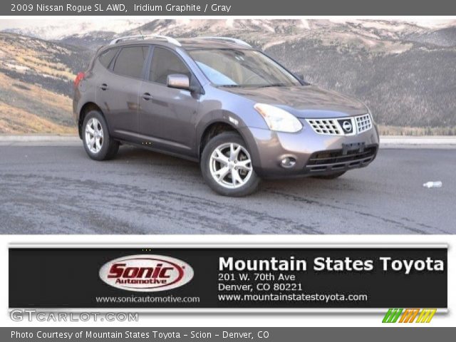 2009 Nissan Rogue SL AWD in Iridium Graphite