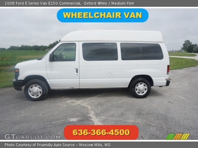 2008 Ford E Series Van E150 Commercial in Oxford White