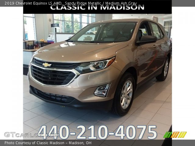 2019 Chevrolet Equinox LS AWD in Sandy Ridge Metallic