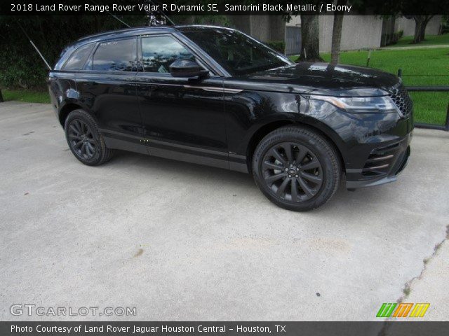 2018 Land Rover Range Rover Velar R Dynamic SE in Santorini Black Metallic