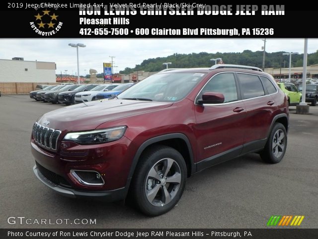 2019 Jeep Cherokee Limited 4x4 in Velvet Red Pearl