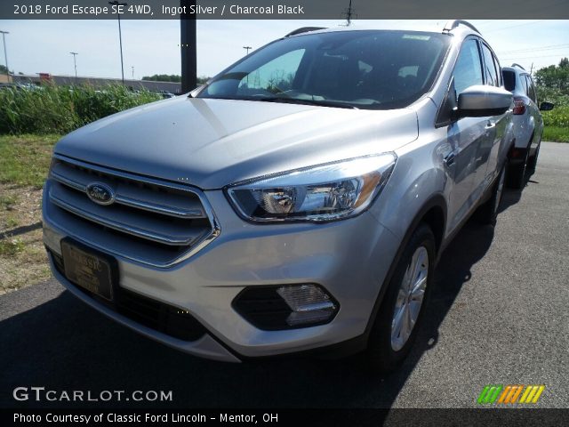 2018 Ford Escape SE 4WD in Ingot Silver