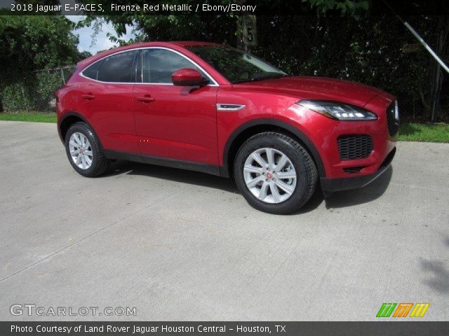 2018 Jaguar E-PACE S in Firenze Red Metallic