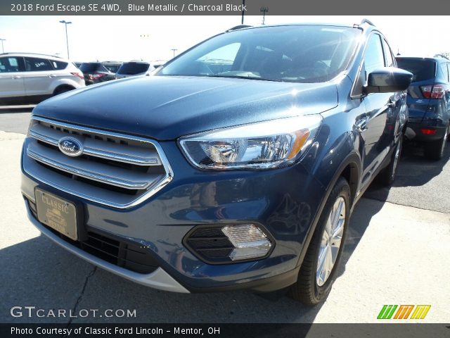 2018 Ford Escape SE 4WD in Blue Metallic