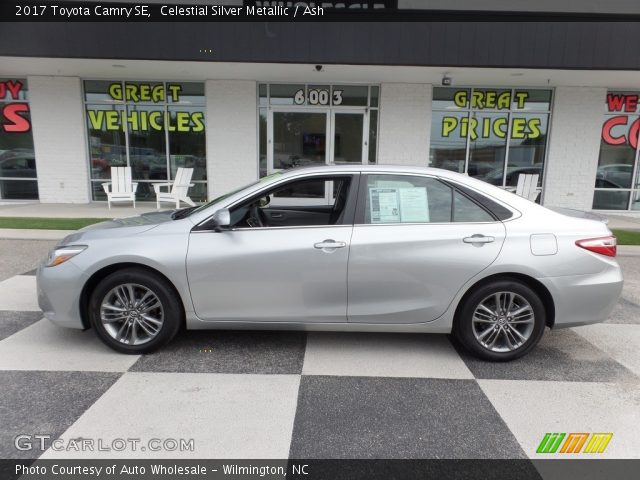 2017 Toyota Camry SE in Celestial Silver Metallic