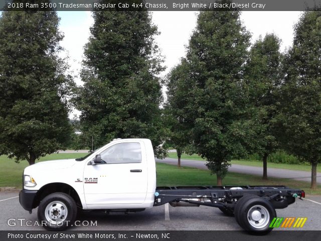 2018 Ram 3500 Tradesman Regular Cab 4x4 Chassis in Bright White