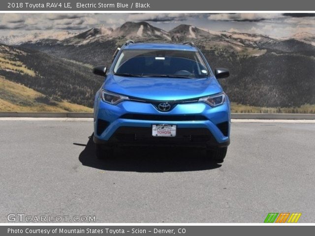 2018 Toyota RAV4 LE in Electric Storm Blue