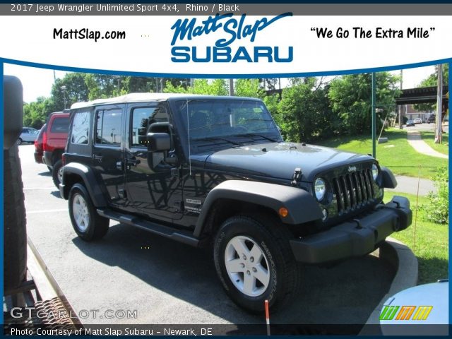 2017 Jeep Wrangler Unlimited Sport 4x4 in Rhino