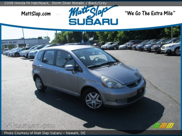 2008 Honda Fit Hatchback in Storm Silver Metallic