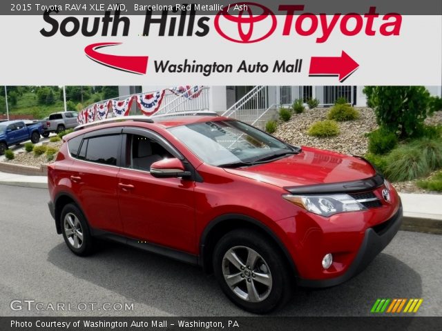 2015 Toyota RAV4 XLE AWD in Barcelona Red Metallic