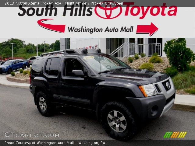 2013 Nissan Xterra Pro-4X 4x4 in Night Armor