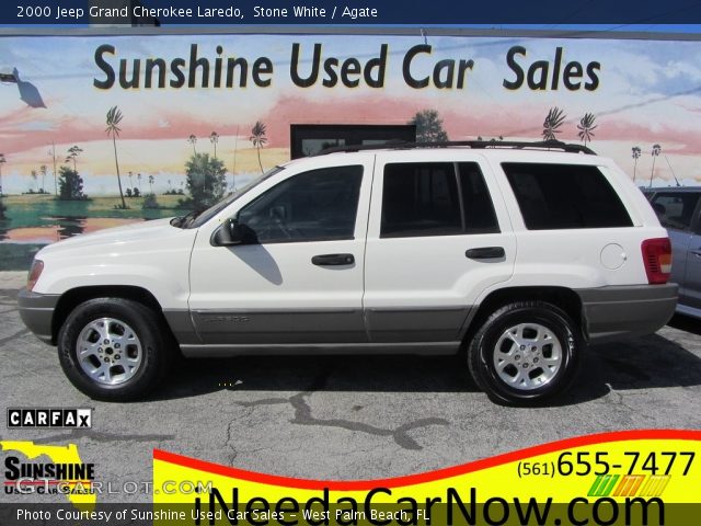 2000 Jeep Grand Cherokee Laredo in Stone White