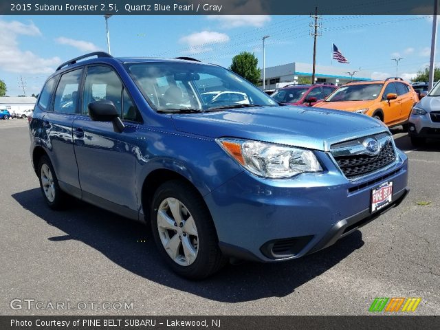 2015 Subaru Forester 2.5i in Quartz Blue Pearl