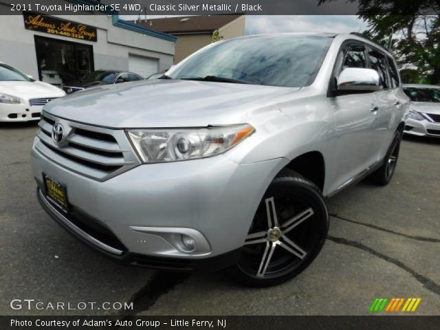 2011 Toyota Highlander SE 4WD in Classic Silver Metallic