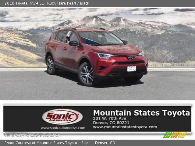 2018 Toyota RAV4 LE in Ruby Flare Pearl