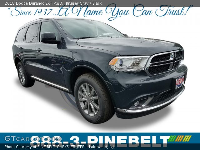 2018 Dodge Durango SXT AWD in Bruiser Gray