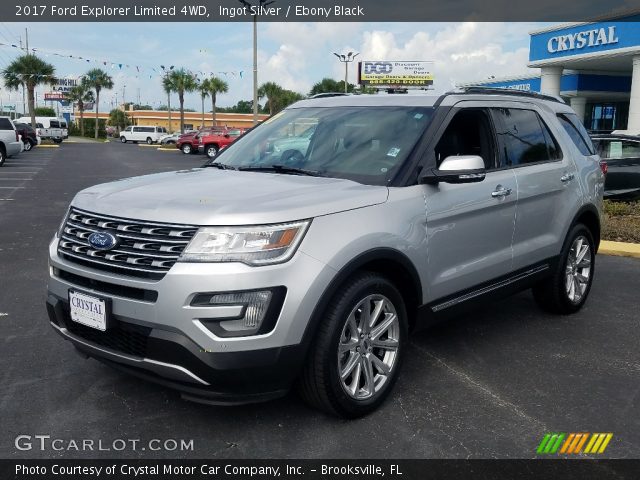 2017 Ford Explorer Limited 4WD in Ingot Silver