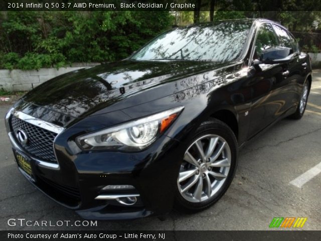 2014 Infiniti Q 50 3.7 AWD Premium in Black Obsidian