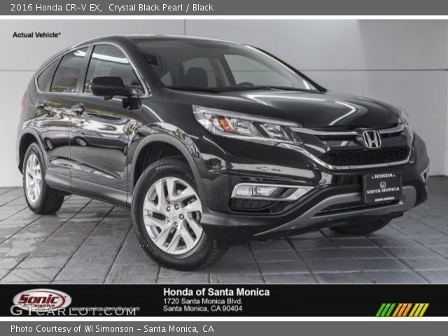 2016 Honda CR-V EX in Crystal Black Pearl