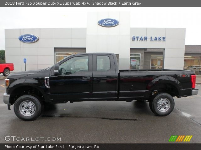 2018 Ford F350 Super Duty XL SuperCab 4x4 in Shadow Black