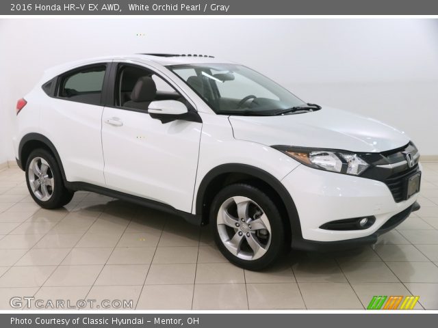 2016 Honda HR-V EX AWD in White Orchid Pearl