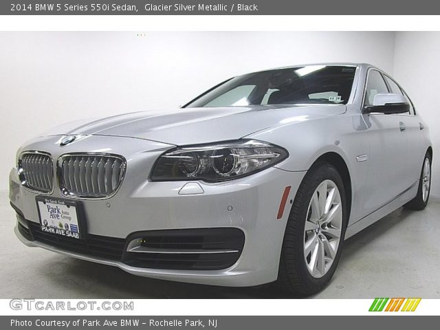 2014 BMW 5 Series 550i Sedan in Glacier Silver Metallic