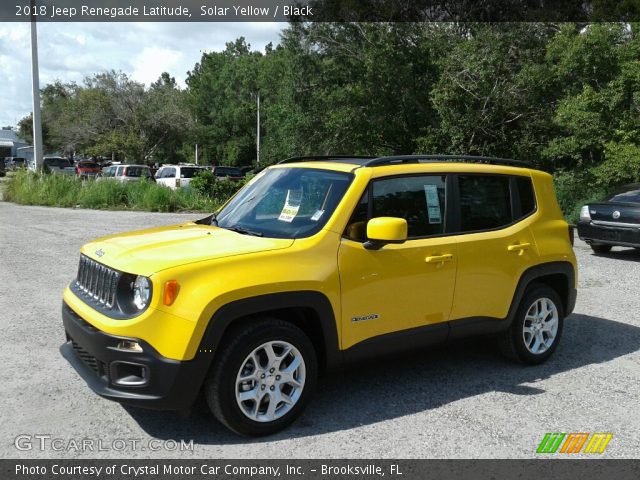 2018 Jeep Renegade Latitude in Solar Yellow