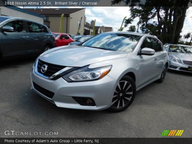 2018 Nissan Altima 2.5 SV in Brilliant Silver