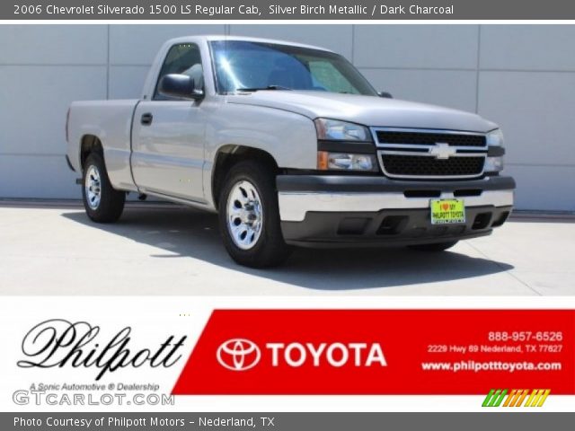 2006 Chevrolet Silverado 1500 LS Regular Cab in Silver Birch Metallic