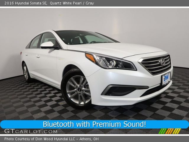 2016 Hyundai Sonata SE in Quartz White Pearl