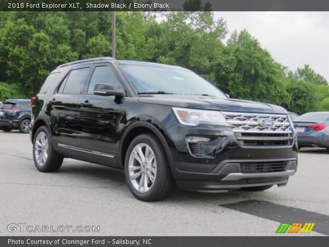 2018 Ford Explorer XLT in Shadow Black