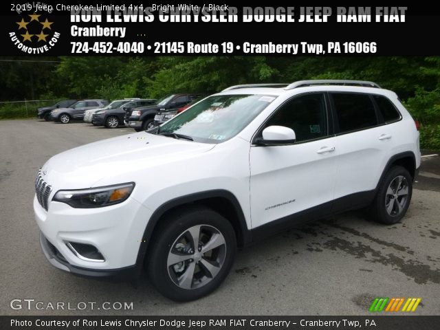 2019 Jeep Cherokee Limited 4x4 in Bright White