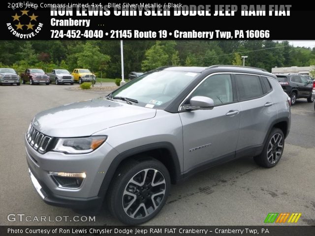 2018 Jeep Compass Limited 4x4 in Billet Silver Metallic