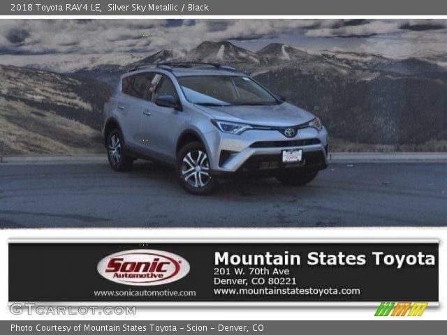 2018 Toyota RAV4 LE in Silver Sky Metallic