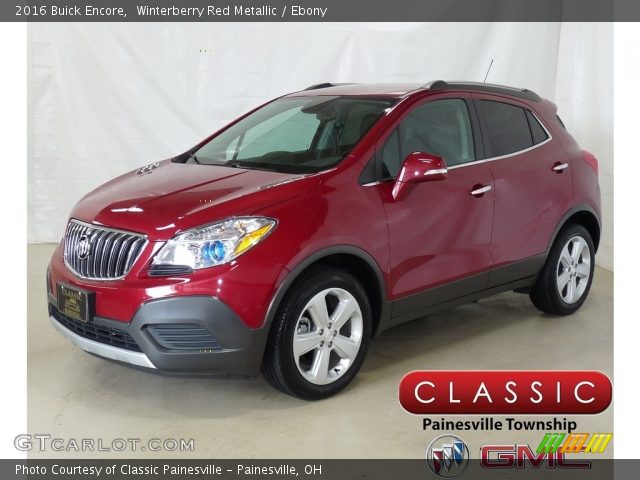 2016 Buick Encore  in Winterberry Red Metallic